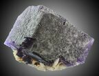 Cubic Fluorite on Bladed Barite - Cave-in-Rock, Illinois #31353-1